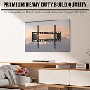 Caprigo Heavy-Duty TV Wall Mount for 40 to 75 Inch TV’s, Universal Fixed TV Mounting Bracket Wall Stand (M454) gallery image