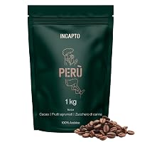Incapto Caffè in Grani di Specialità 1kg | Origine Perù | 100% Arabica | Specialty