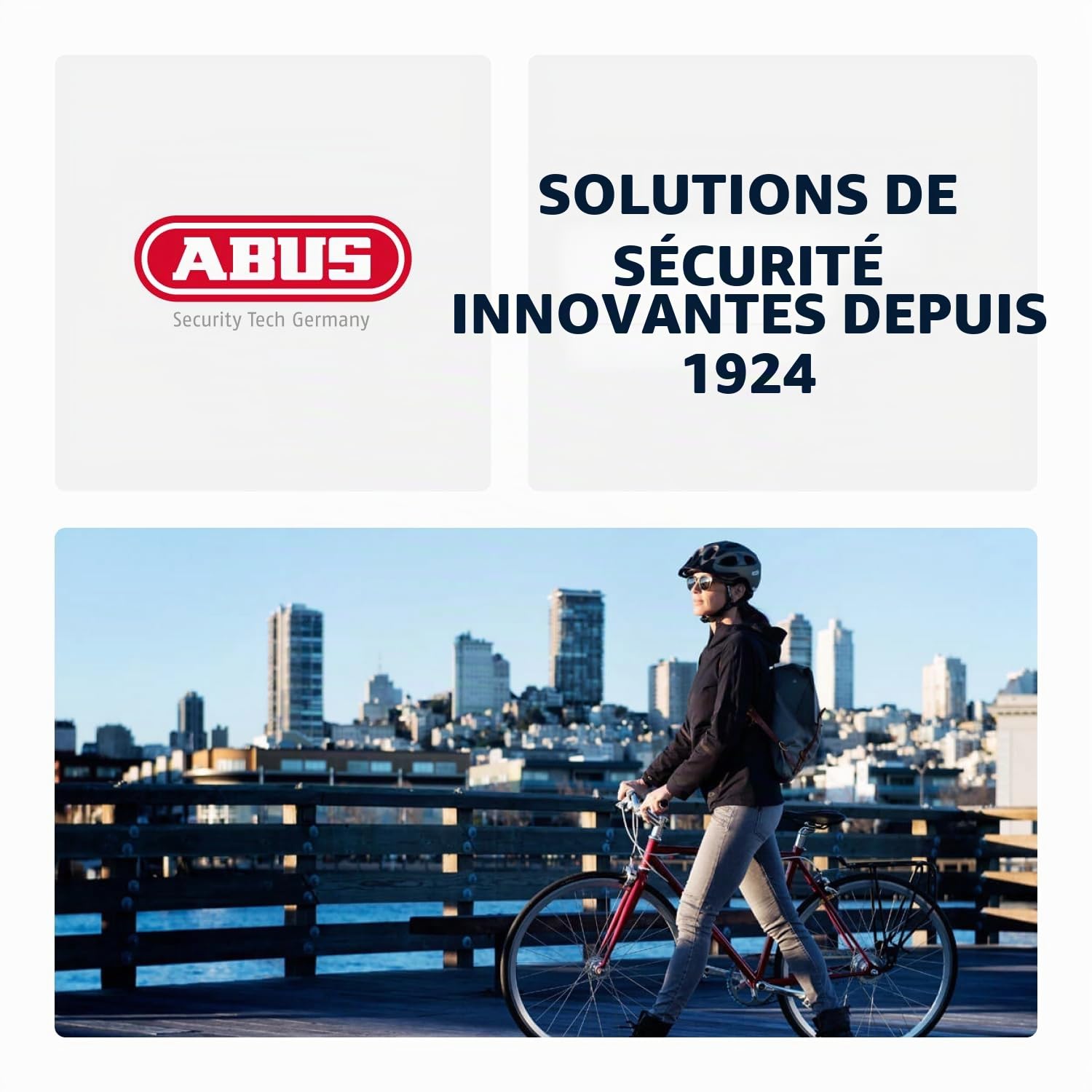 ABUS Casque de ville Scraper 3.0 ACE - Casque de vélo robuste pour la circulation en ville - pour femmes et hommes