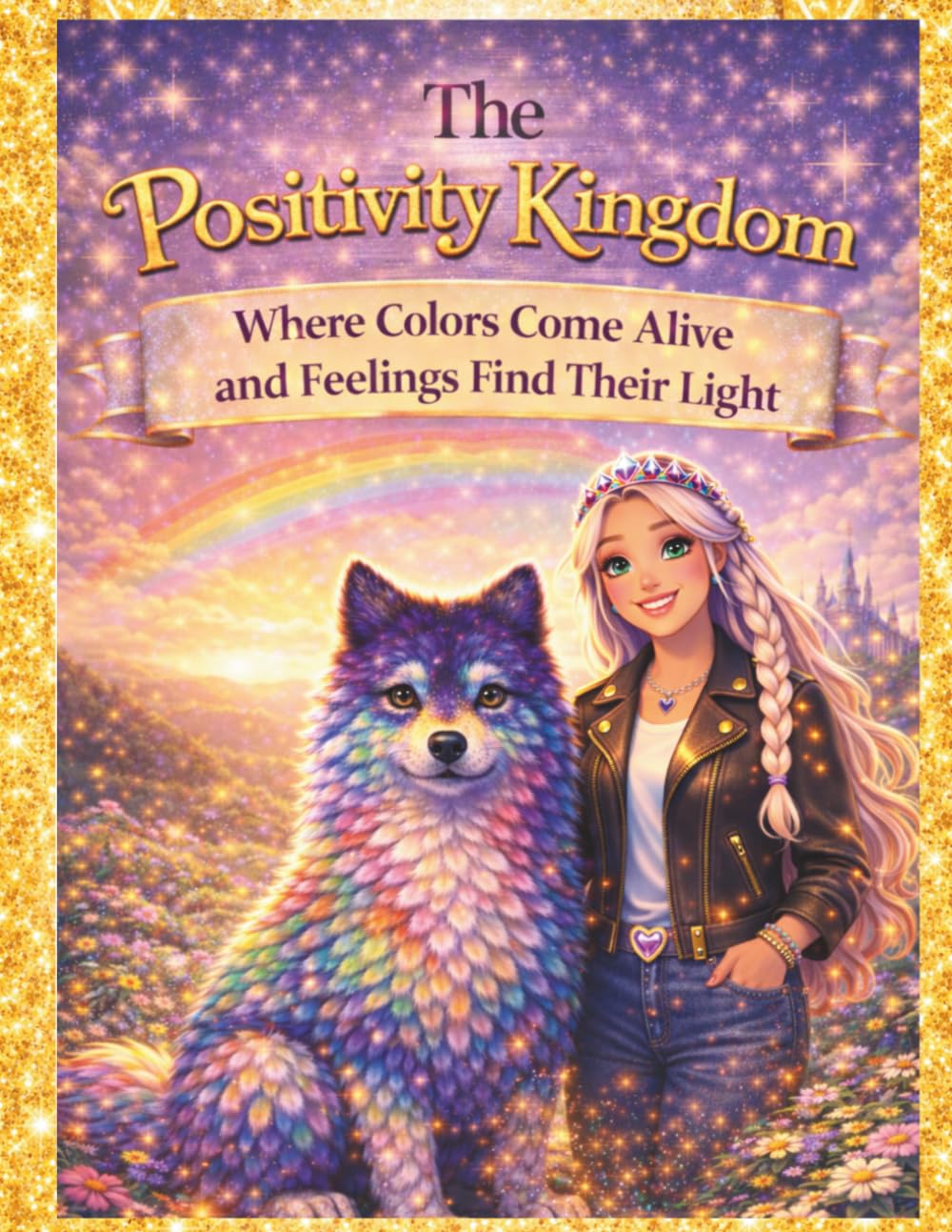 The Positivity Kingdom: Where Colors Come Alive and Feelings Find Their Light