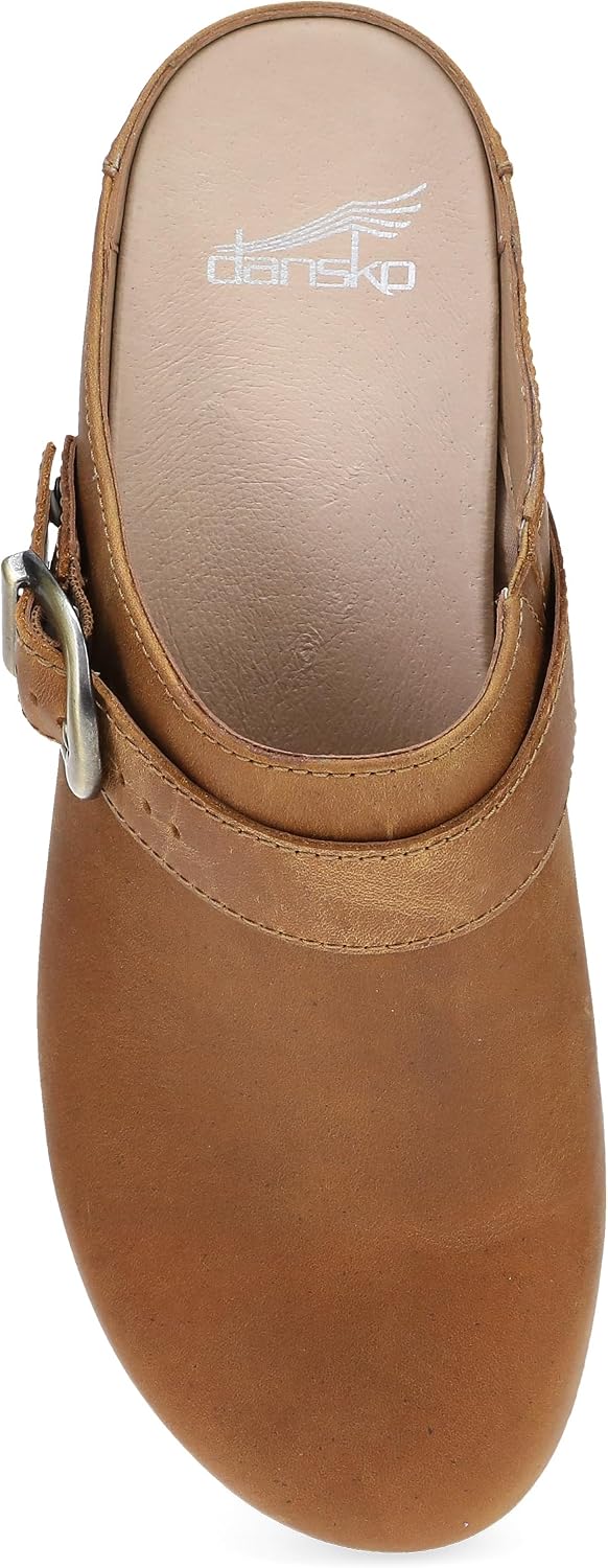 Dansko Baylor Slip-On Mule Clogs for Women - Memory Foam and Arch Support for All -Day Comfort and Support - Lightweight EVA Outsole for Long-Lasting Wear