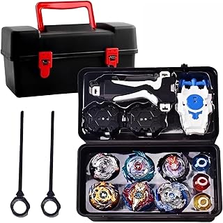 Burst Spinning Top Set with Storage Case