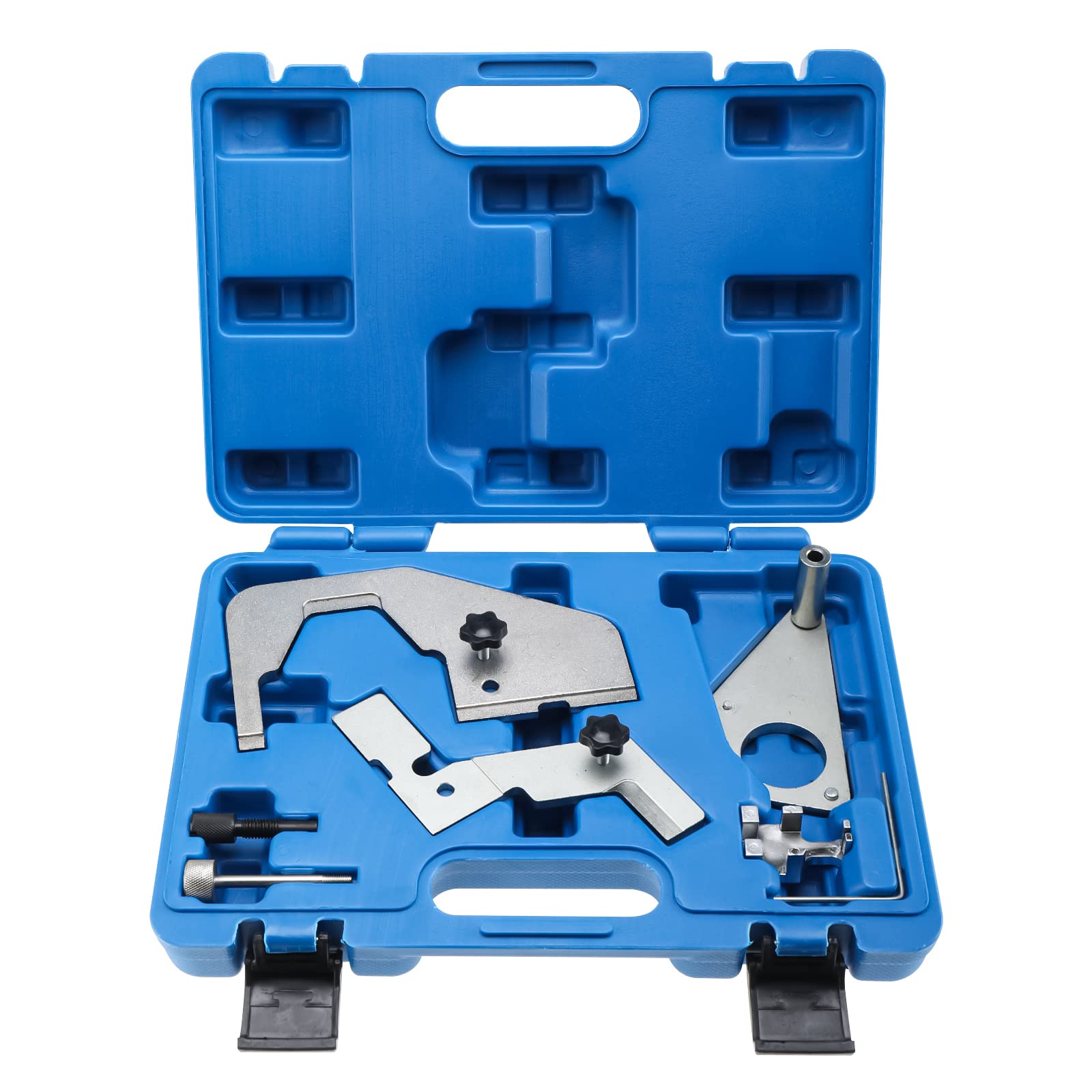Engine Camshaft Timing Tool Kit Compatible with Jaguar Land Rover Evoque 2.0T Ford 2.0 Ecoboost SCTI Galaxy Focus Mondeo Pack of 7