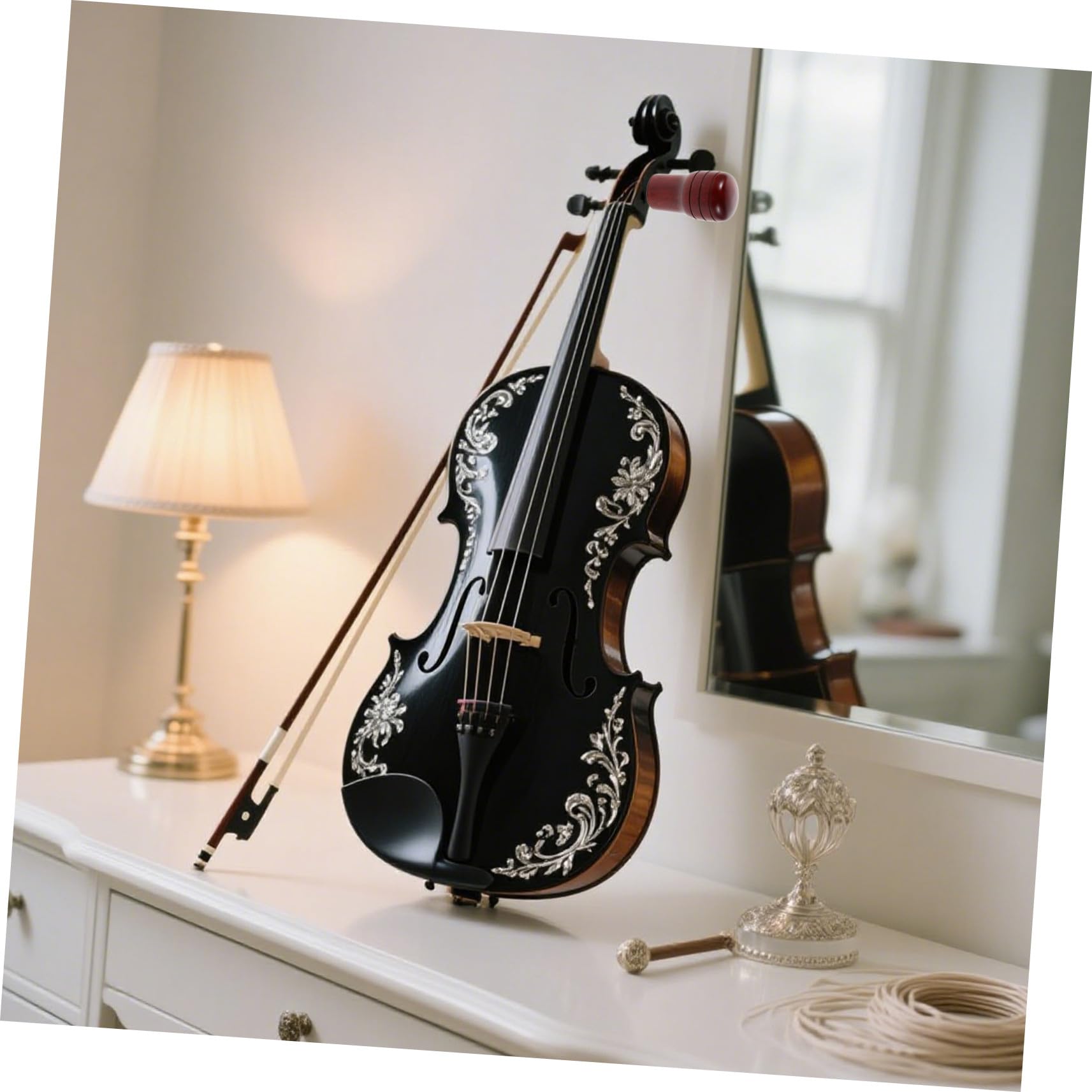 Beaupretty strumenti per la riparazione del violino accordatori di violino in legno TUNE Di legno Marrone