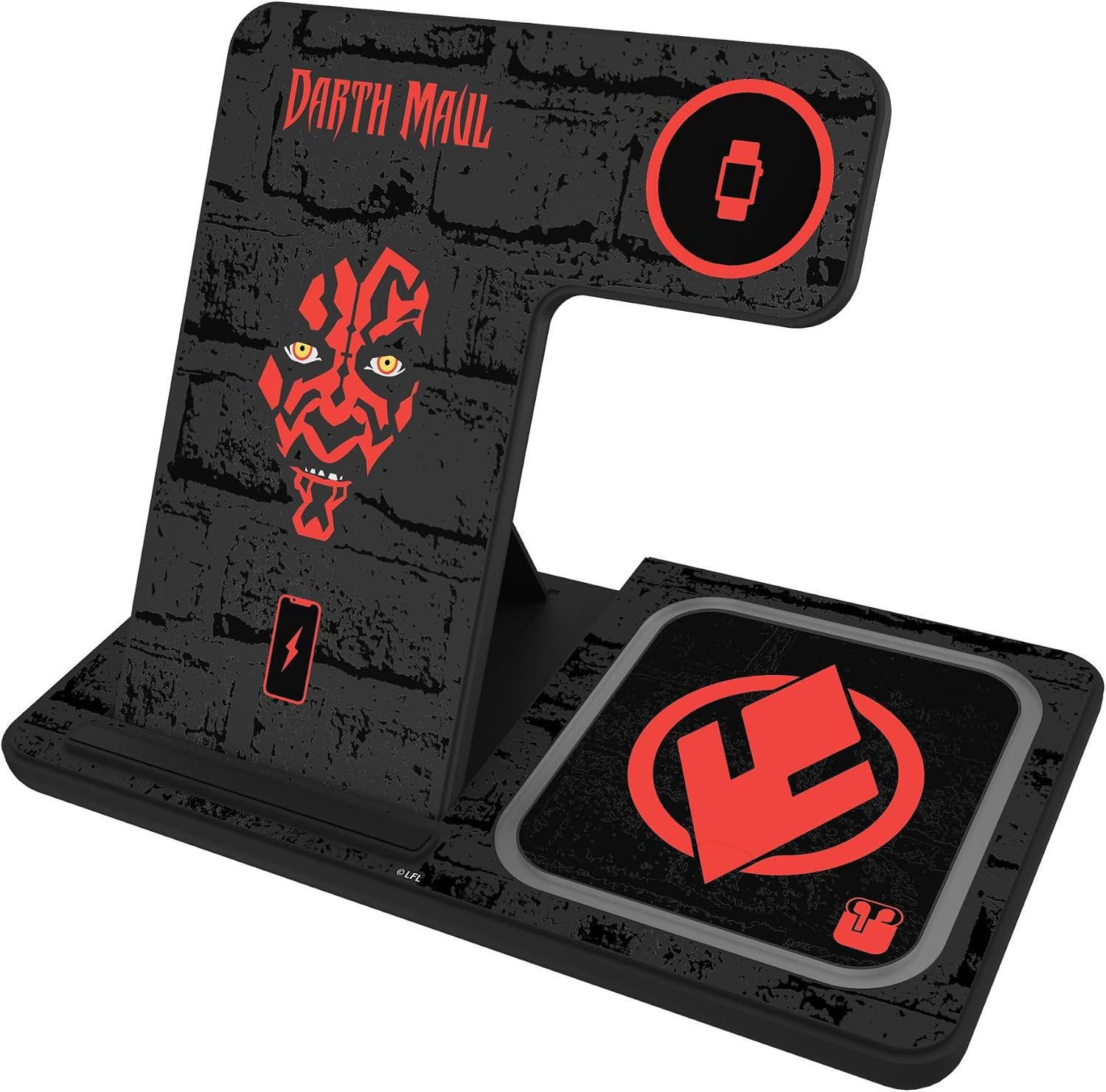 Star Wars Darth Vader Iconic 15-Watt 3 in 1 Charging Station