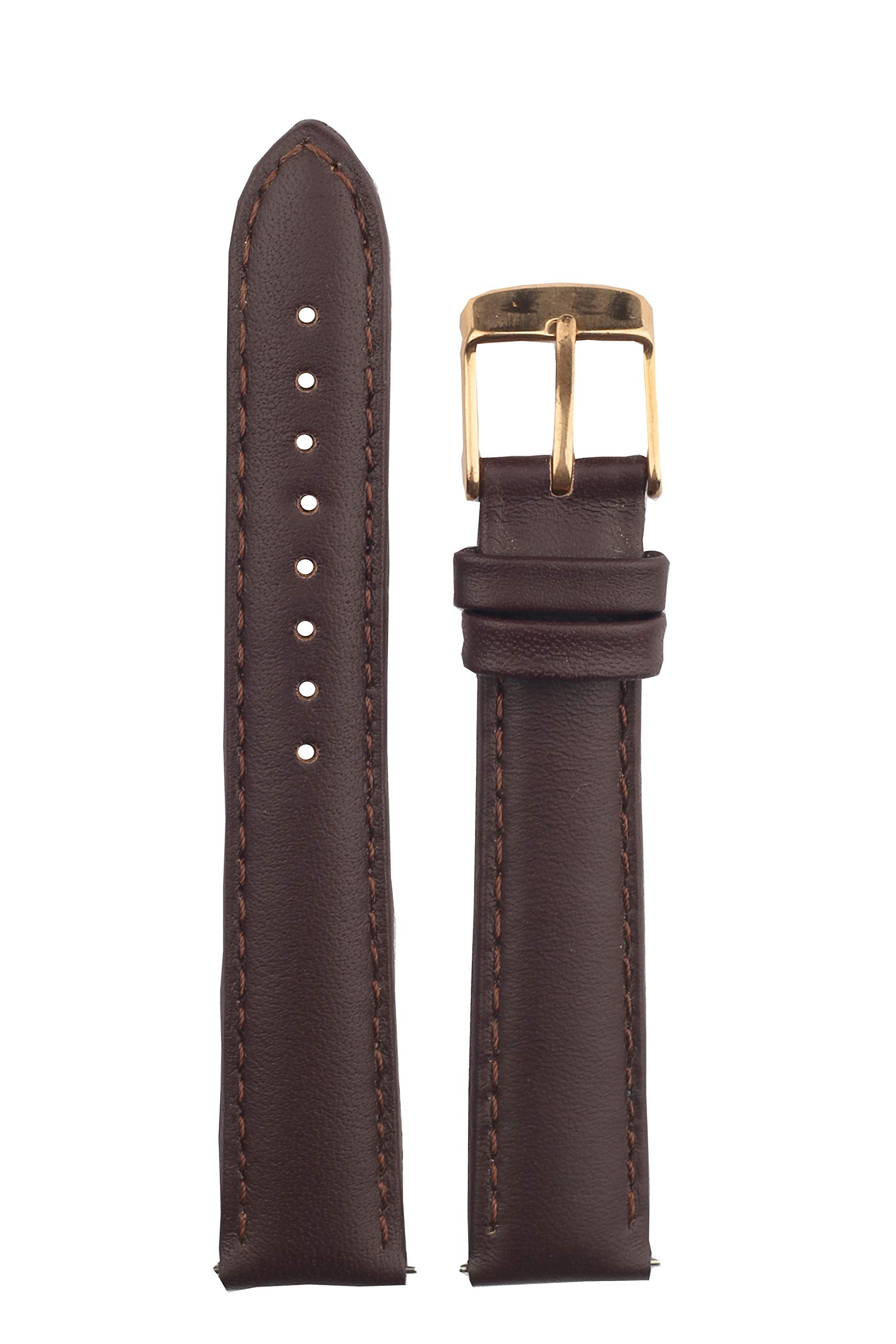 EXOR VELVET D BROWN Colour leather watch straps With NEW DUKE finish of 18MM Genuine watch Leather strap/Band (B08MV6VCNF) Amazon Price History, Amazon Price Tracker