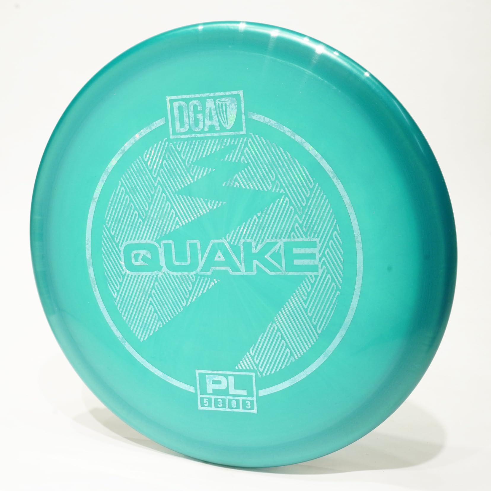 DGA ProLine PL Quake Disc Golf Midrange Disc, Pick Color/Weight [Stamp & Exact Color May Vary] Teal 173-174 Grams
