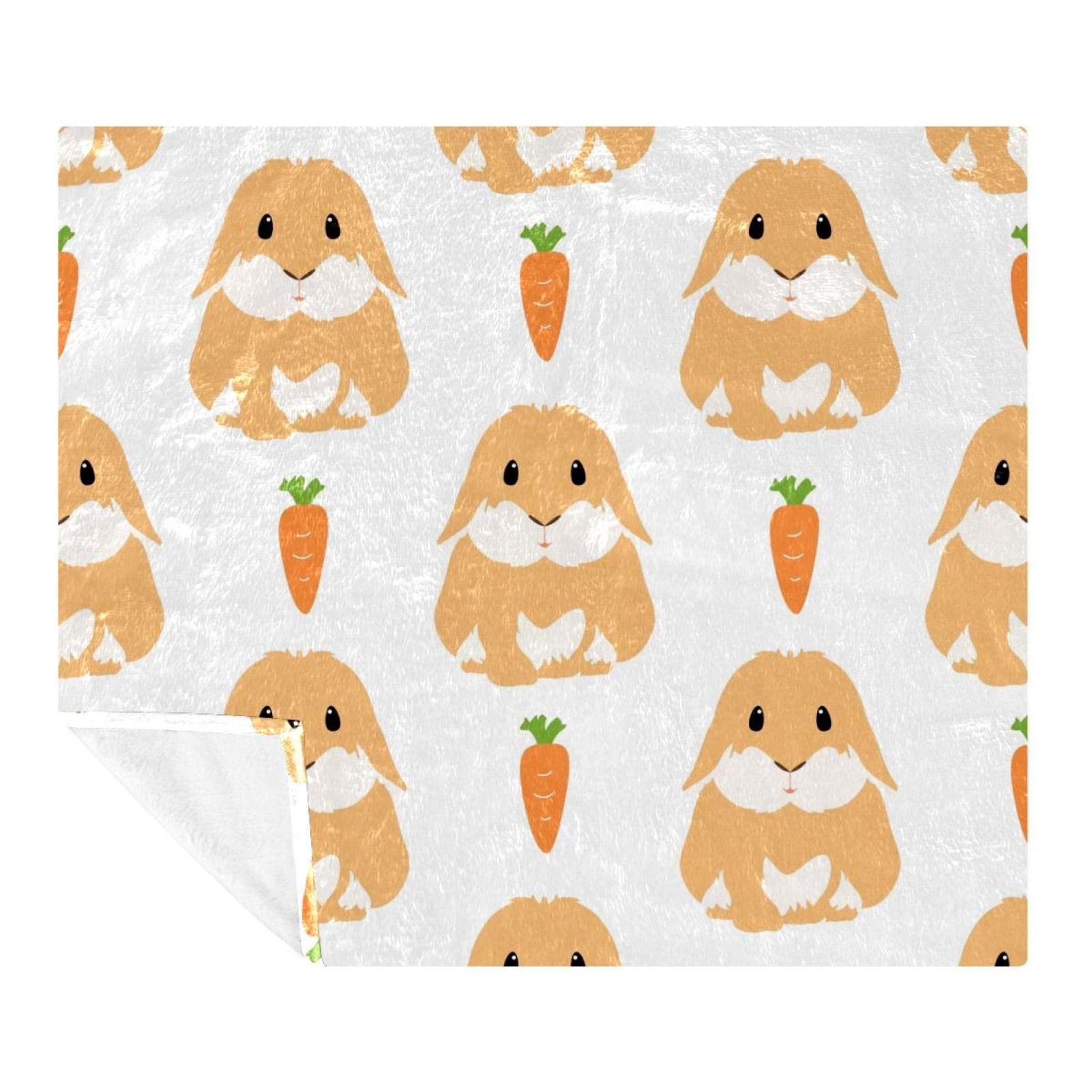 Couverture polaire microfibre 150x130 pour lit et canapé Lop