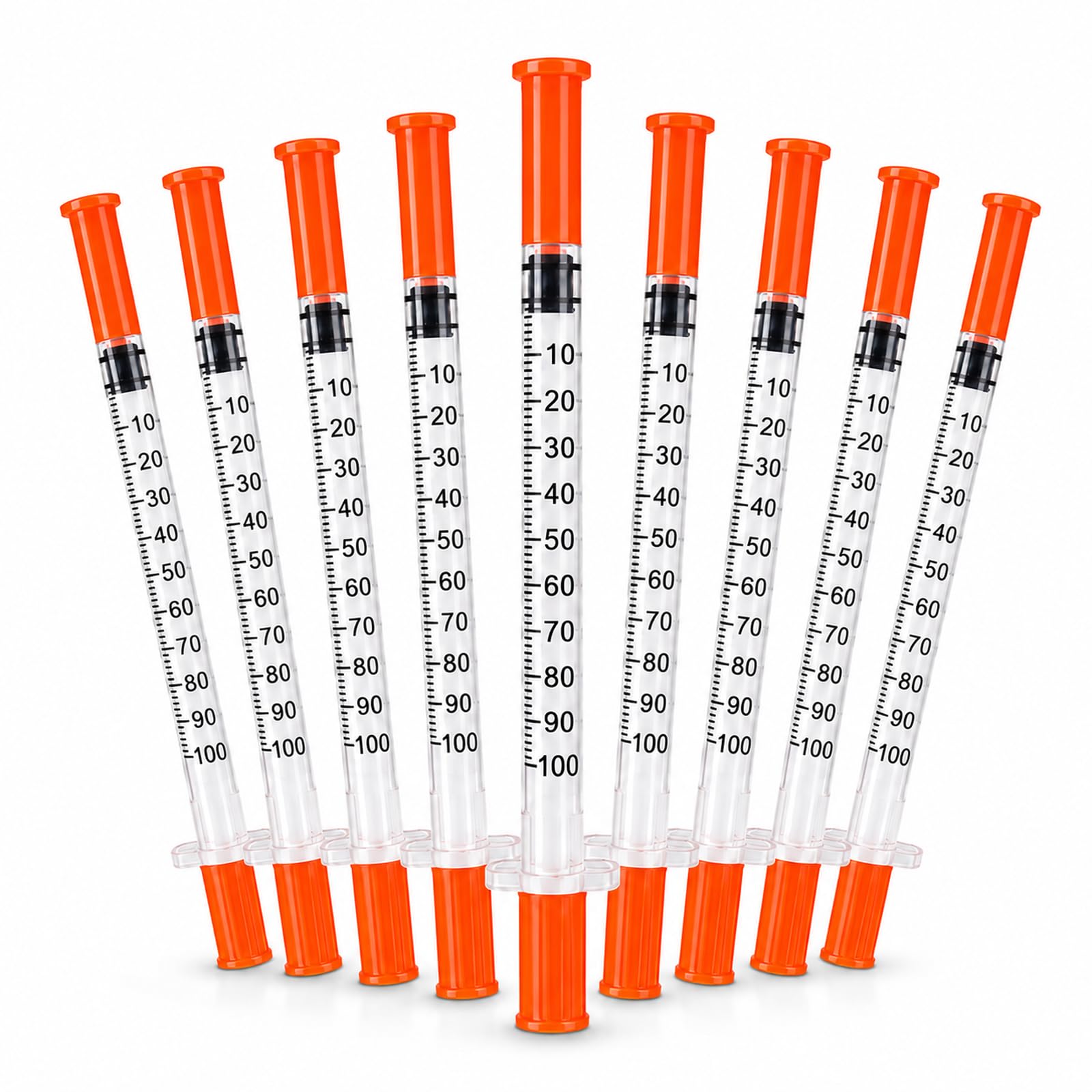 0.5 ml/cc Syringes, 31g 5/16 .5cc syringe with needle, 100 Count — Amazon image 9