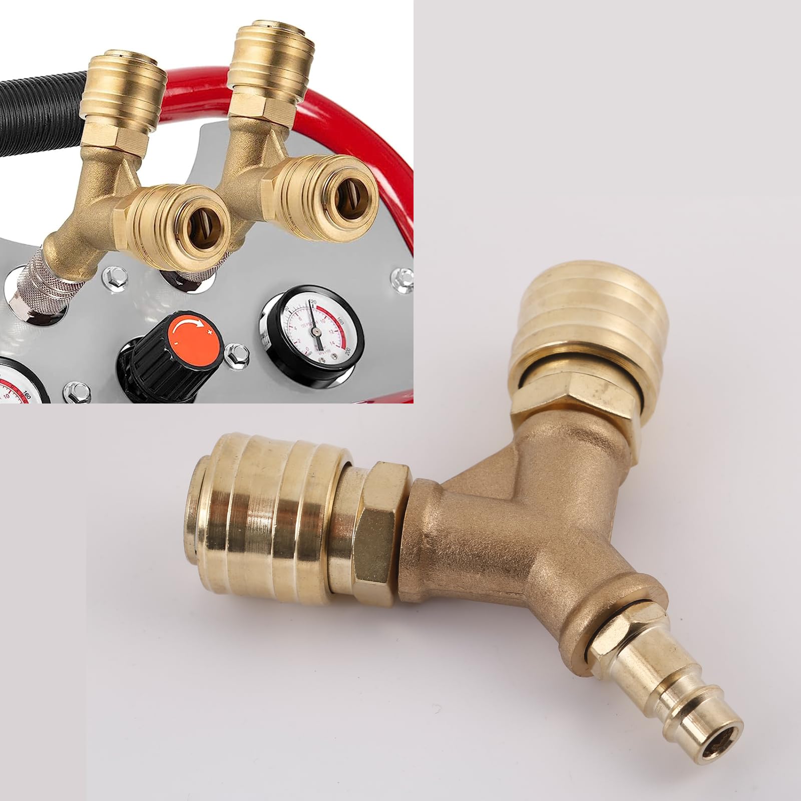 Mophorn Kit Linea Compressore Aria, 300 Piedi X 3/4", Sistema Di Tubazioni Aria Compressa In Hdpe E Alluminio A Prova Di Perdite 85728924 - Foto 9