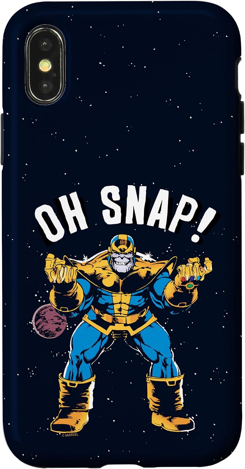 iPhone 14 Pro Max Marvel Avengers Thanos Oh Snap Portrait Case