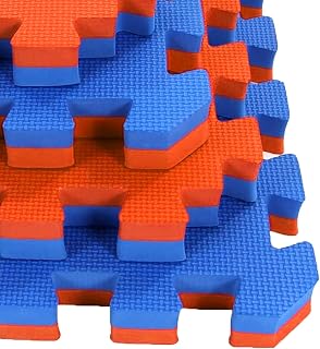 Xtrim 25mm Interlocking Puzzle Gym Mats, High Density EVA Foam Exercise Mats, Shock & Sound Proofing Workout Tiles for Hom... Price In India