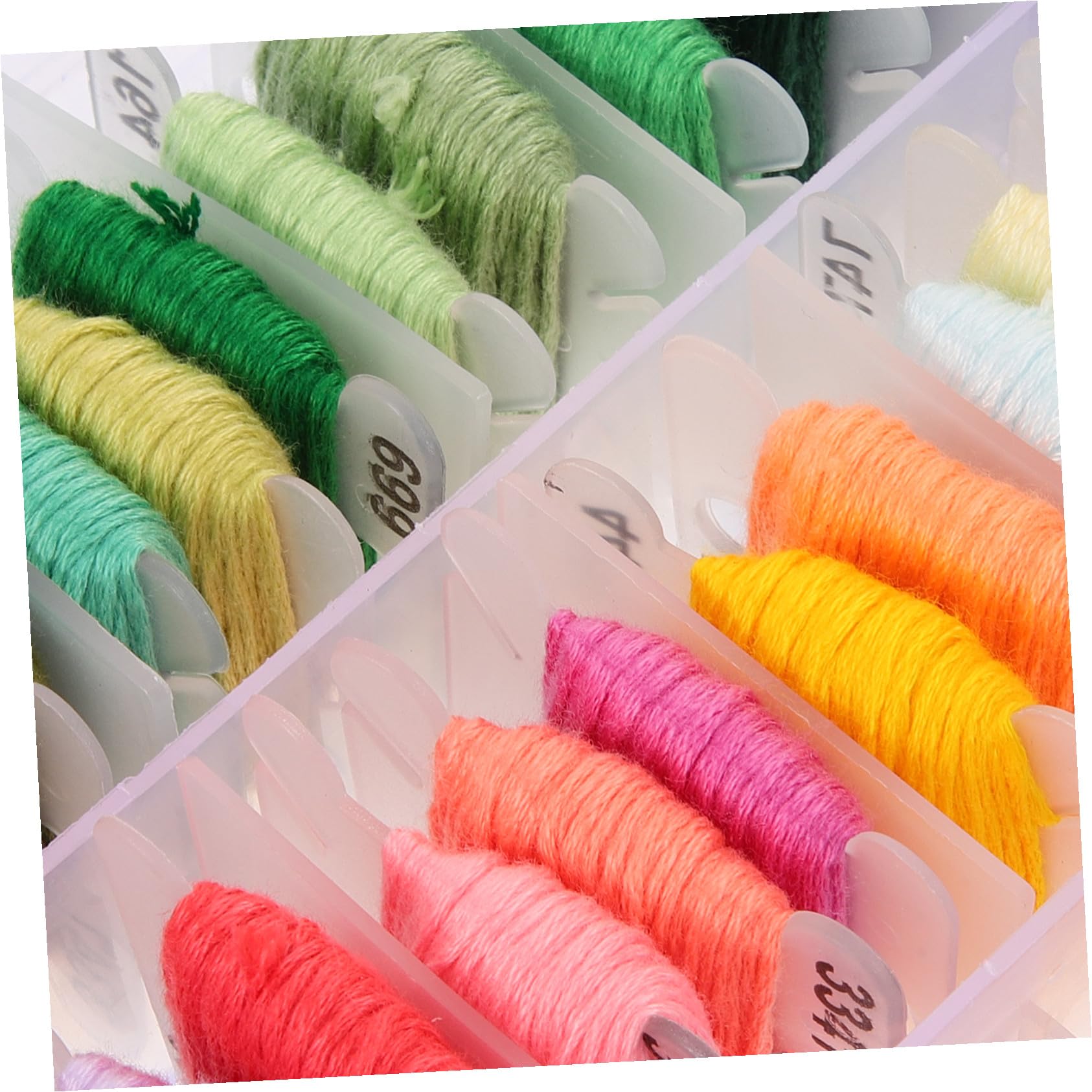 Gatuida Kit de Bordado con Caja para Principiantes de 50 Colores