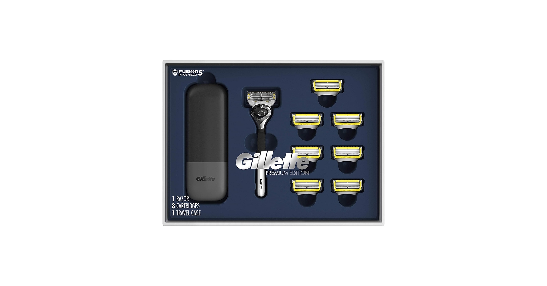 Gillette PRO SHIELD 5+1 替え刃 8個入り 9箱セット Gillette PRO