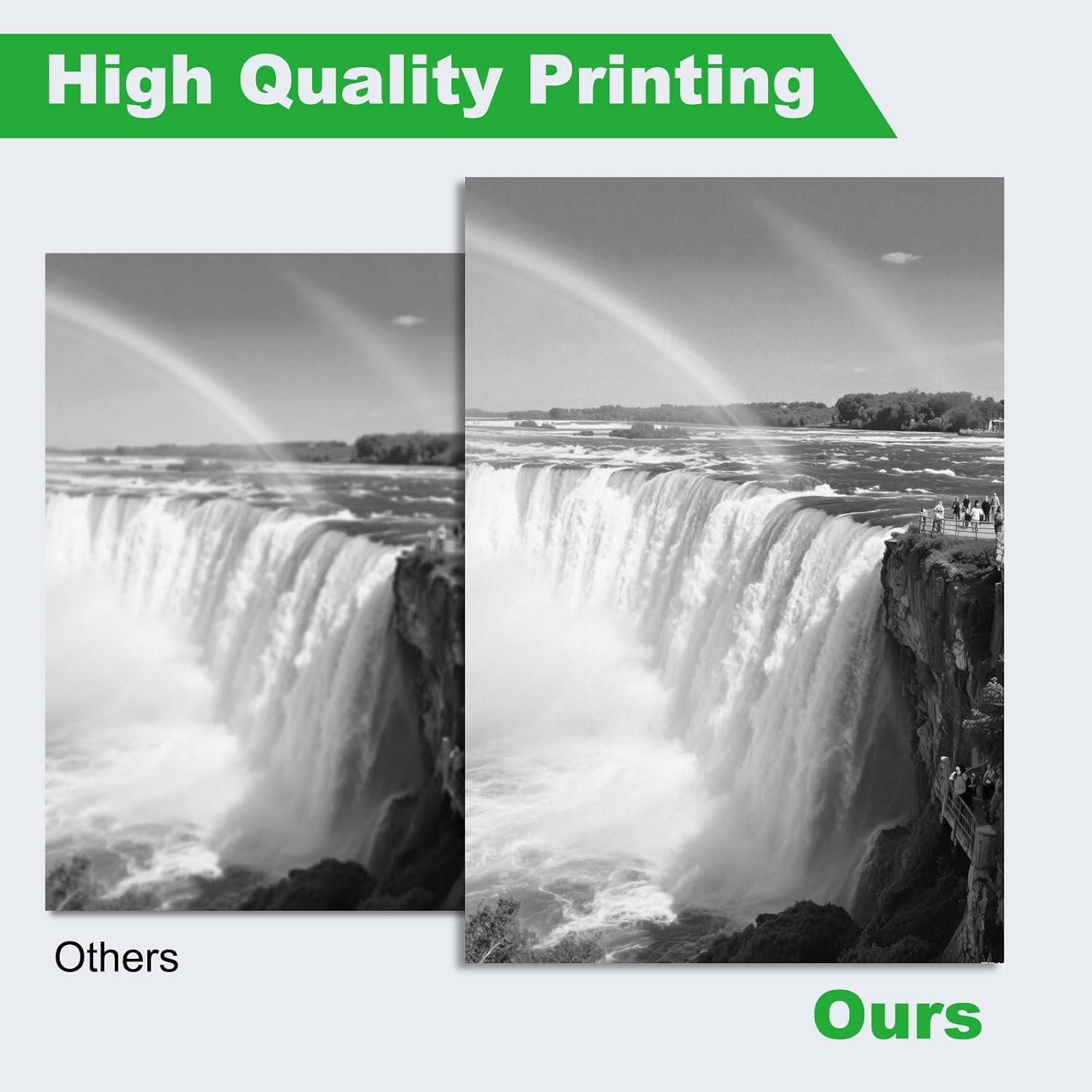 Remanufactured 26A Black Toner Cartridge Replacement for HP 26A CF226A 26X CF226X for Laser Jet Pro M402n M426fdw M402dn M402dw M402 Pro MFP M426dw M426fdn M426 Printer(2 Pack)