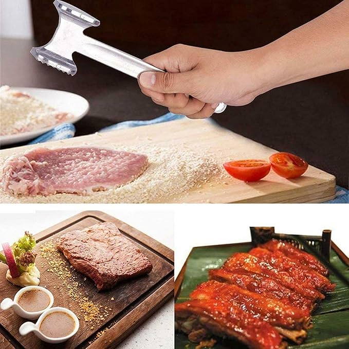 Amazon ミートハンマー 肉たたき ミートテンダライザー 両面ミートハンマー 肉たたき ステンレス 肉叩き 肉筋切り器 筋切り ナチュラル ステンレス アルミ合金 ステーキ ポーク チキン シルバー 台所 キッチン用品 洗いやすい シルバー M 肉たたき ミートテンダ Amazon ミートハンマー 肉たたき ミートテンダライザー 両面ミートハンマー 肉たたき ステンレス 肉叩き 肉筋切り器 筋切り ナチュラル ステンレス アルミ合金 ステーキ ポーク チキン シルバー 台所 キッチン用品 洗いやすい シルバー M 肉たたき ミートテンダ