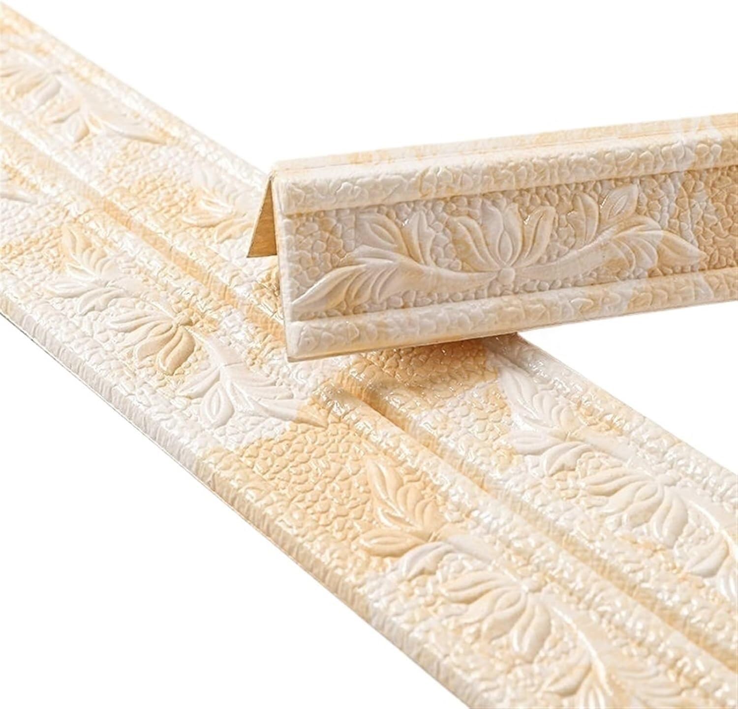 VUIKLCty Skirting Boards, Foam Ceiling Cornices, Floor Mouldings, Self-adhesive Wall Decals