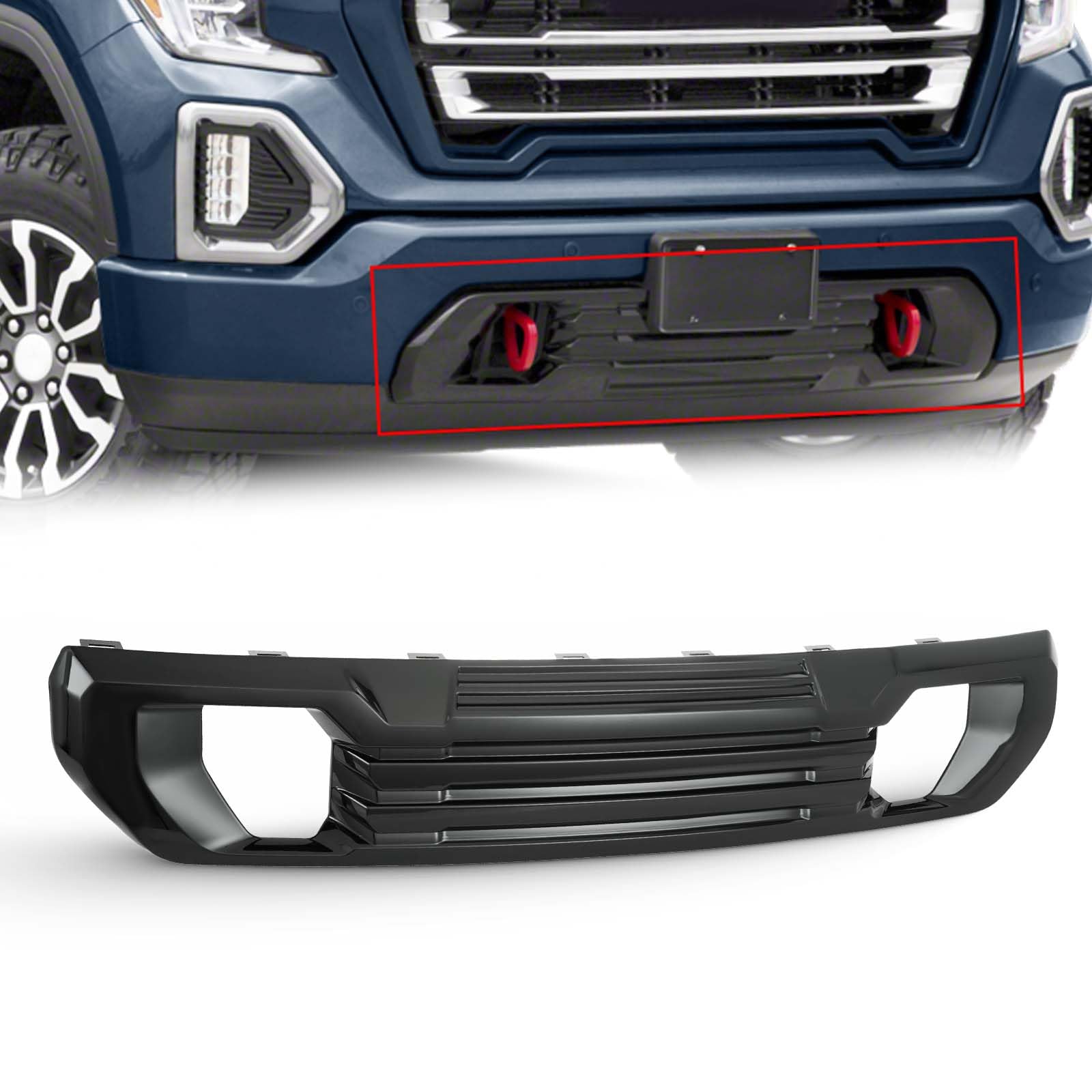 Amazon.com: KARPAL Front Lower Bumper Grill Skid Plate Protective