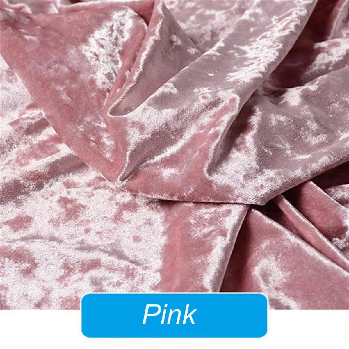 50 * 160 cm Tissu de Velours doré élastique Doux Tissu de Velours de Glace Robe Tissu Bricolage Portefeuille Nappe Rideaux Oreiller canapé-Marron-8-500 cm x 160 cm