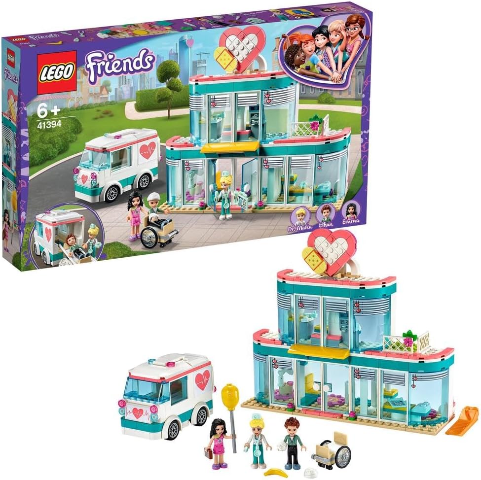 LEGO Friends Heartlake City Hospital 41394 Building Kit (379 Pieces)