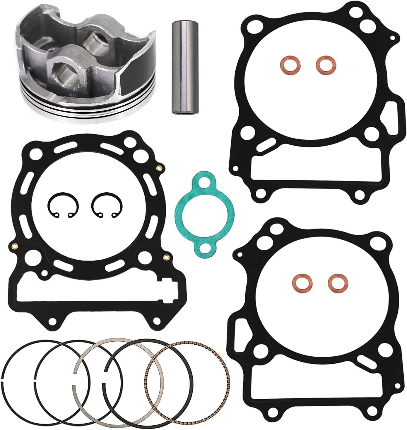 94mm 434cc Big Bore Piston Gasket Top End Kits for Suzuki Z400 LTZ400 2003-2014,for Kawasaki KFX400 2003-2006 12140-29F00 11191-13E00