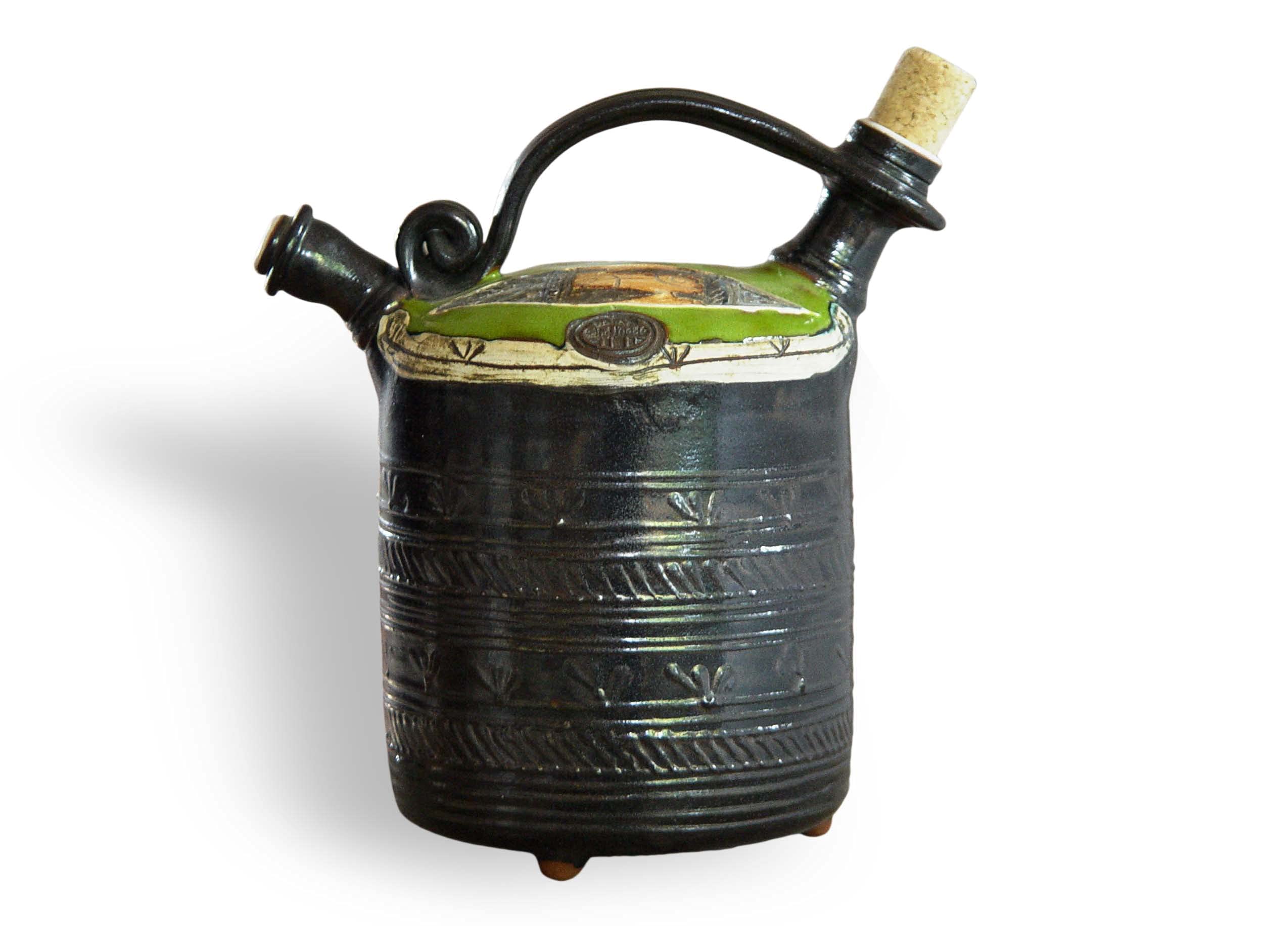 Unique Handmade Tea or Coffee Pot - Wheel Thrown Ceramic Teapot - Collectible Pottery - Danko Pottery Art - Handmade Ceramics