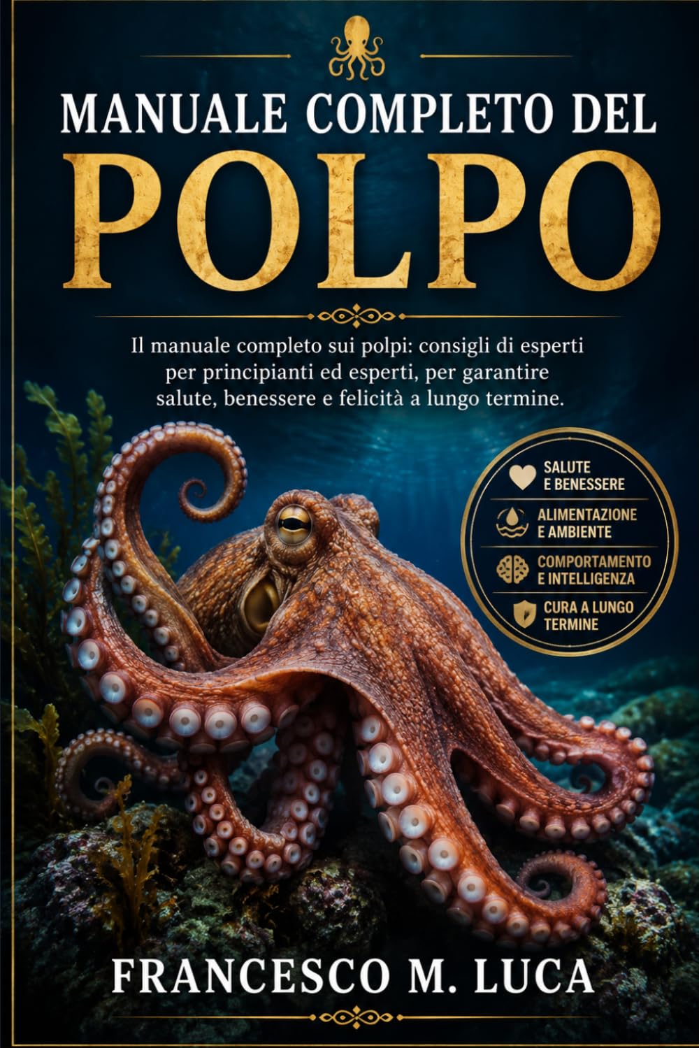 MANUALE COMPLETO DEL POLPO: Il manuale completo sui polpi: consigli di esperti per principianti ed esperti, per garantire salute, benessere e felicità a lungo termine.