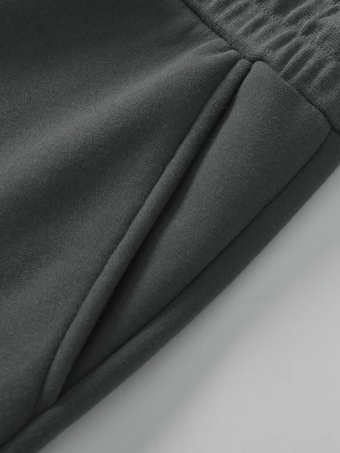 Weintee Men's 36" Inseam Tall Fleece Sweatpants Sherpa Lined Pants Long Joggers - Image 5