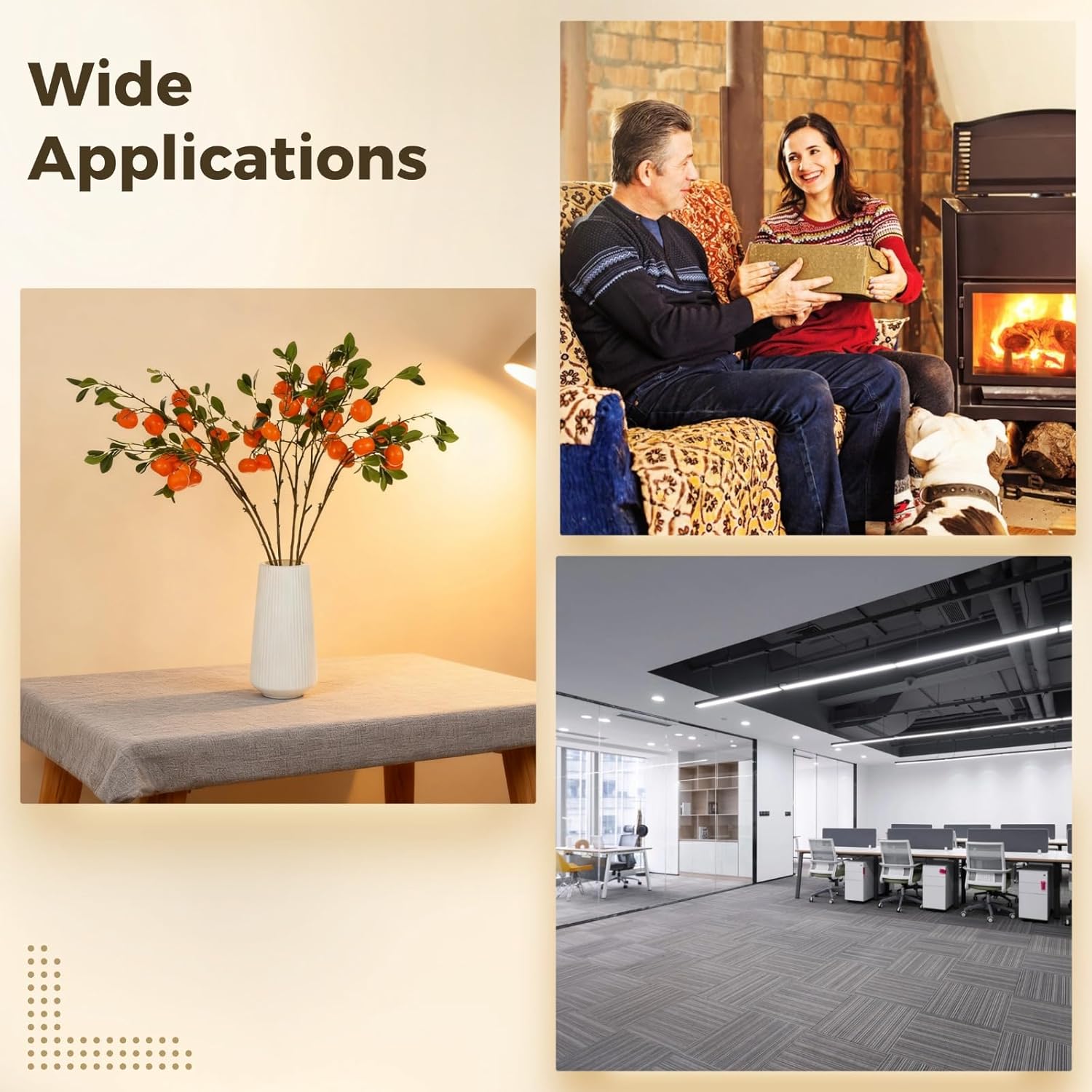 6 Pcs Artificial Orange Branches, Artificial Tangerine Branches, Lifelike Orange Branches, Fake Oranges, Ideal for Home Decoration