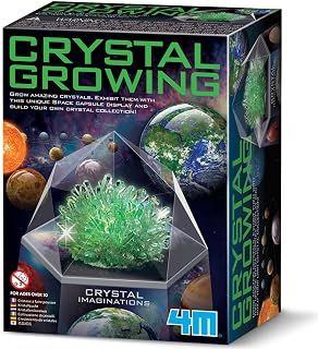 4M Crystal Cultivation Kit - Green, Crystal Fantasy STEM Science Set