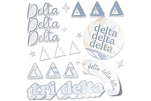 Stylish Desert Cactus Tri Delta Sorority Emblem for Your Belongings