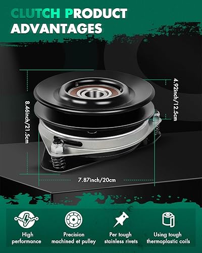 Vista 404 de SCITOO Embrague eléctrico de toma de fuerza AM119683 Compatible para Warner: 5217-35, 5217-6, 5217-7, 5217-9; para John Deere: 5217-7, AM119683