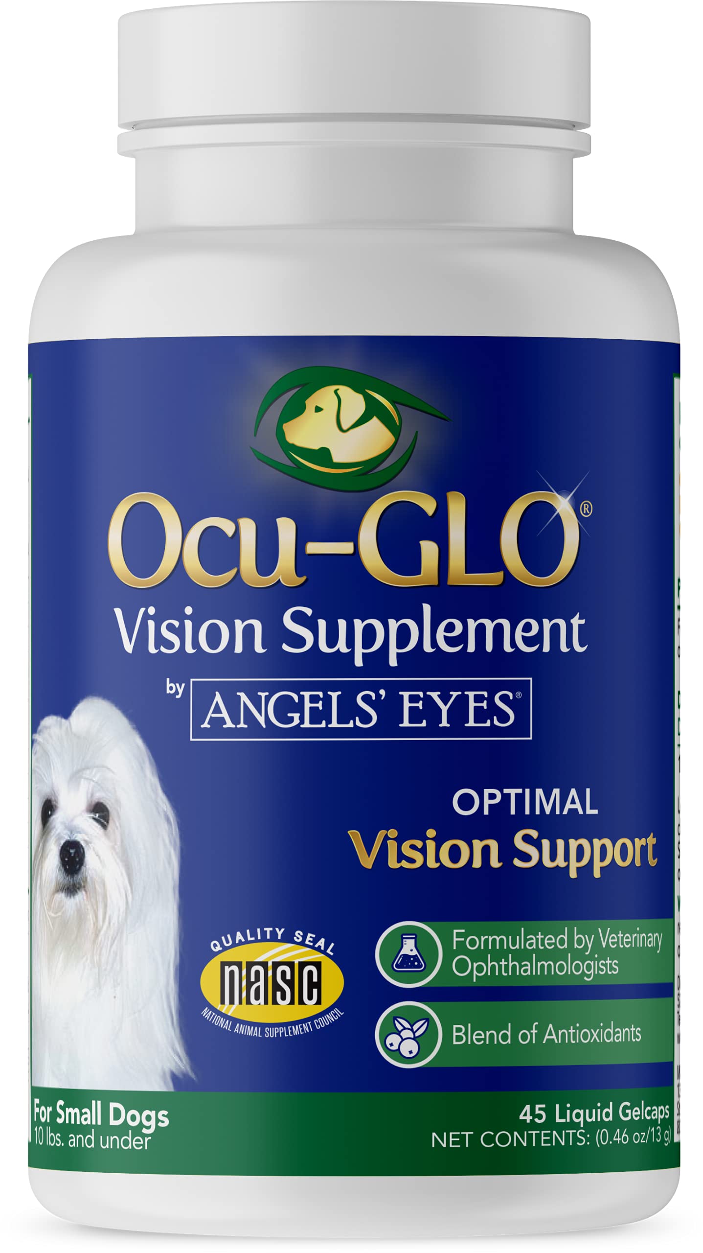 Buy OcuGLO by Angels’ Eyes Vision Supplement for Dogs Grapeseed