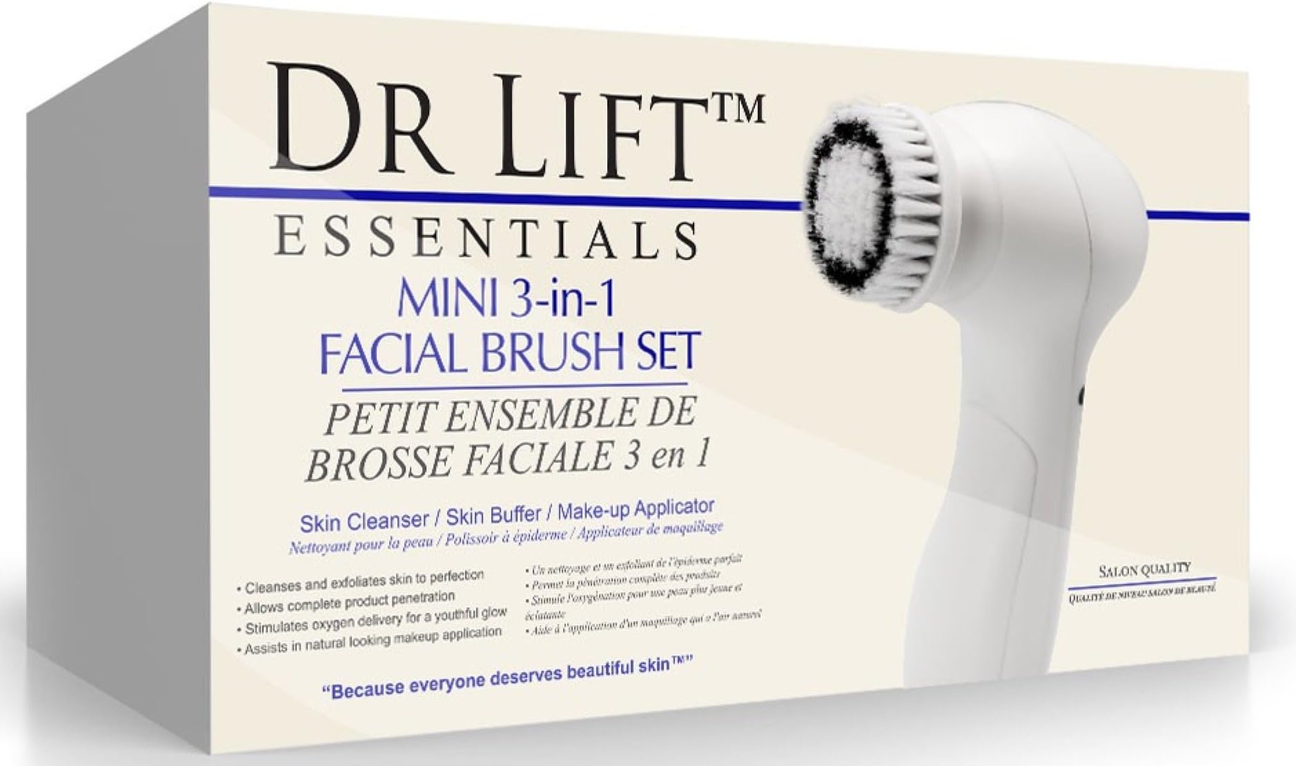 Mini 3-in-1 Facial Brush Set