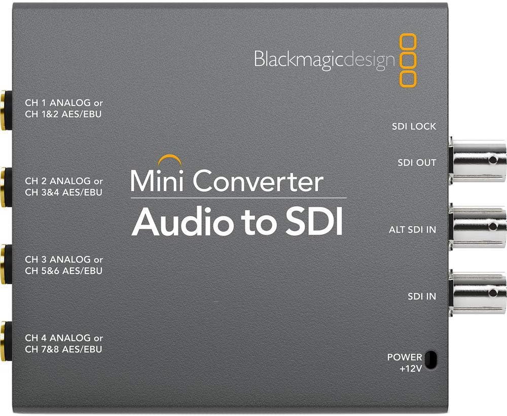 Blackmagic Design Mini Converter Audio to SDI v2