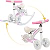 Mobo Cruiser Wobo Rocking Horse Ride On & Baby Balance Bike Pink, seat height adjusts 11-19 inches