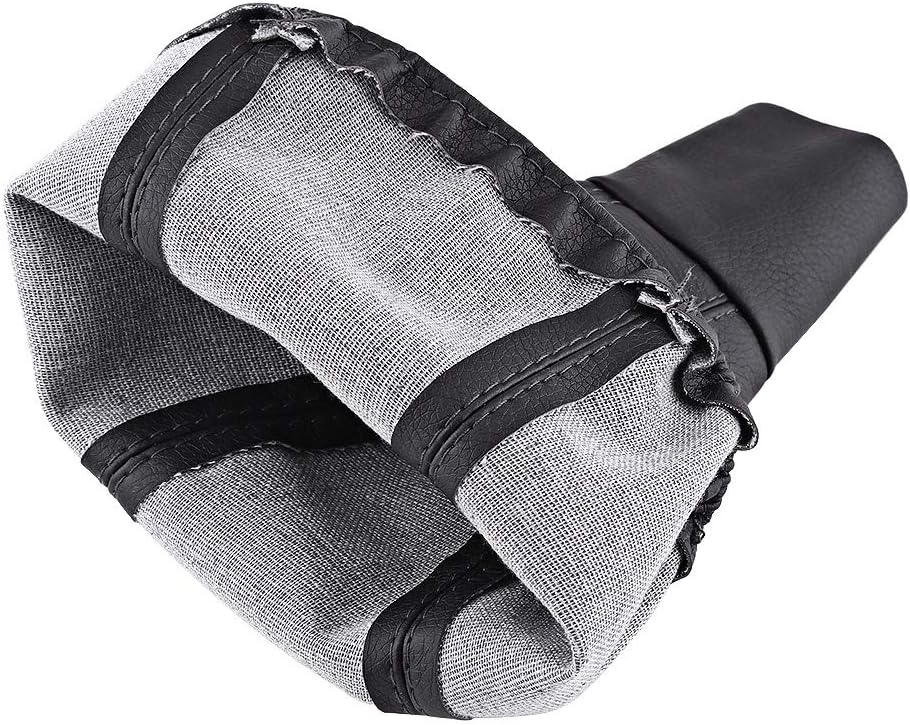 Qiilu Car Gear Shift Cover, Auto Manual Gear Shift Stick Gaiter Boot PU Cover Replacement for Skoda Felicia