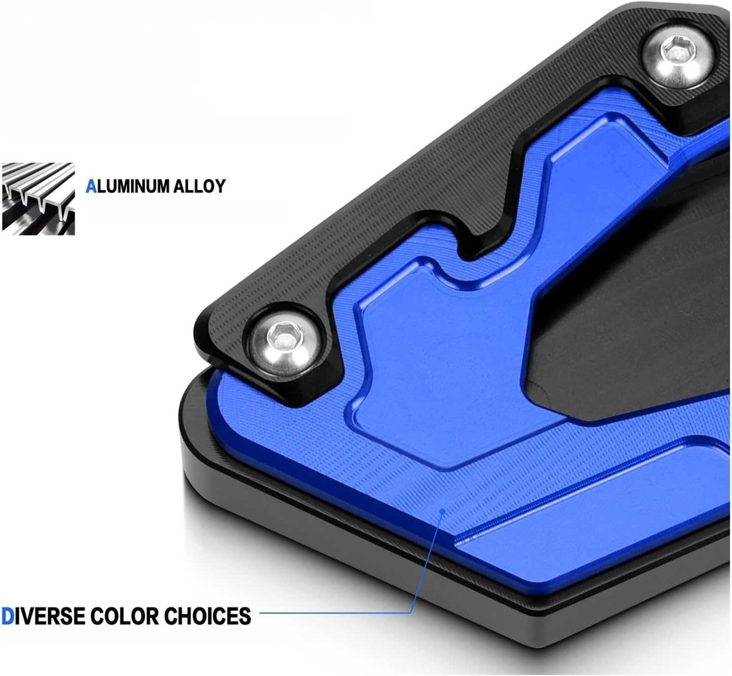 Motorcycle Kickstand Enlarge Plate For Su&zuki GSX-8S GSX 8S 2023-2024 Motorcycle CNC Kickstand Foot Side Stand Extension Pad Support Plate Pedal