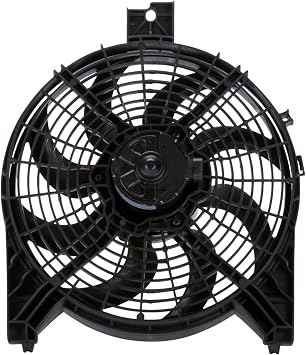 TYC 611180 Cooling Fan Assembly Compatible with 2007-2015 Nissan Pathfinder, Black