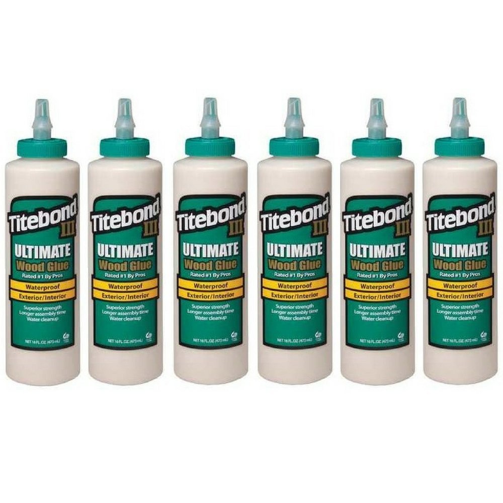 Titebond III Ultimate Holzleim, 473 g, #1414, 6 Stück