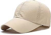 Boné Esportivo Unissex de Secagem Rápida, Nude, Respirável e Ajustável - Leve, Ventilado e Ideal para Corrida, Trilha, Praia, Bike e Uso Diário