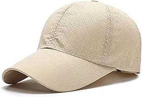 Boné Esportivo Unissex de Secagem Rápida, Nude, Respirável e Ajustável - Leve, Ventilado e Ideal para Corrida, Trilha, Praia, Bike e Uso Diário