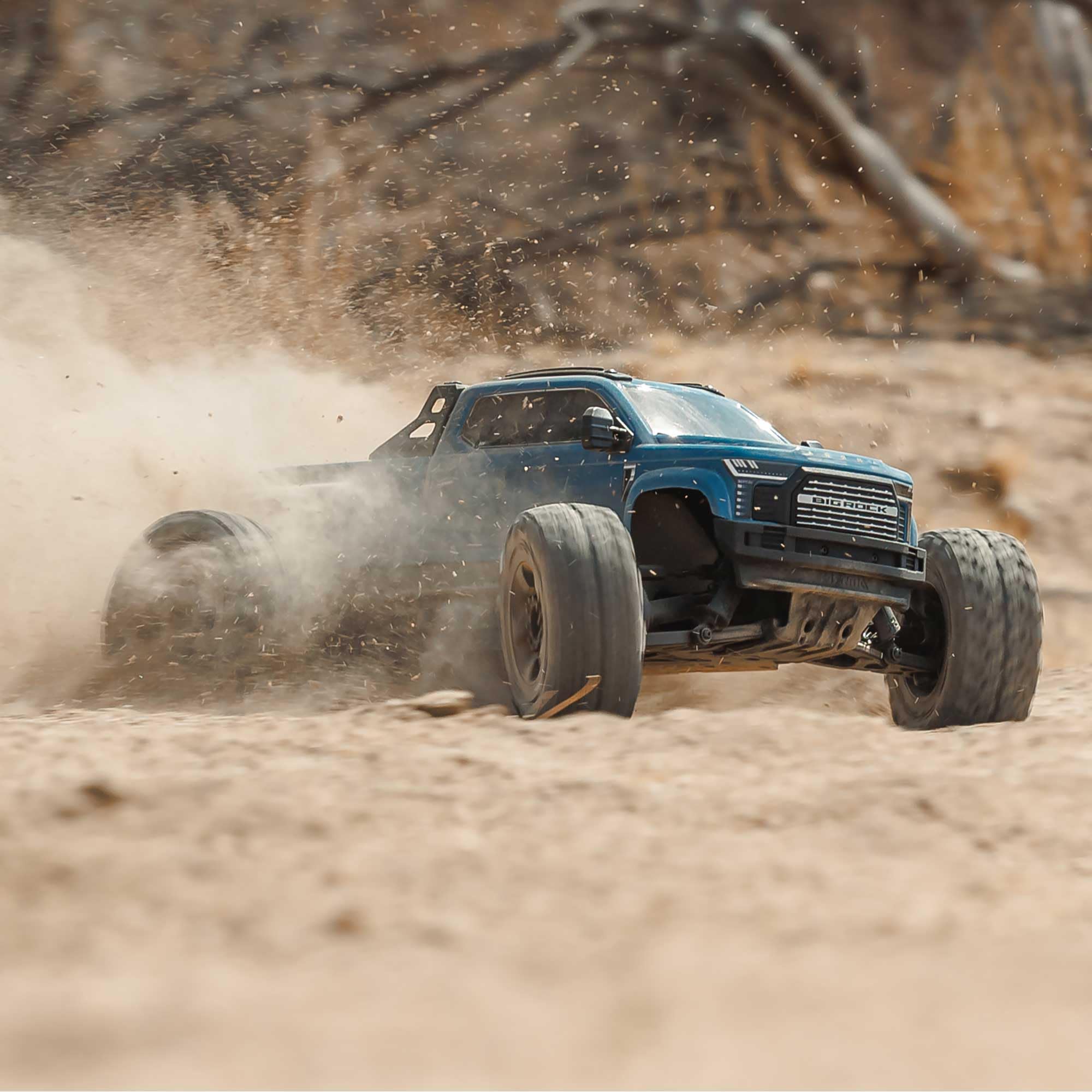 Amazon.com: ARRMA 1/10 Big Rock 4X4 223S BLX BRUSHLESS