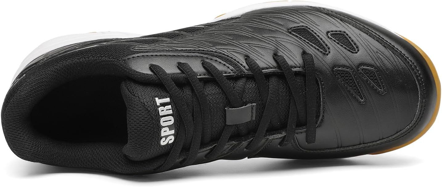CHUUMEE Pickleball Shoes for Men Tennis Racquetball Squash Shoes Sneakers for All Court Badminton Athletic Shoes Anti-Slip