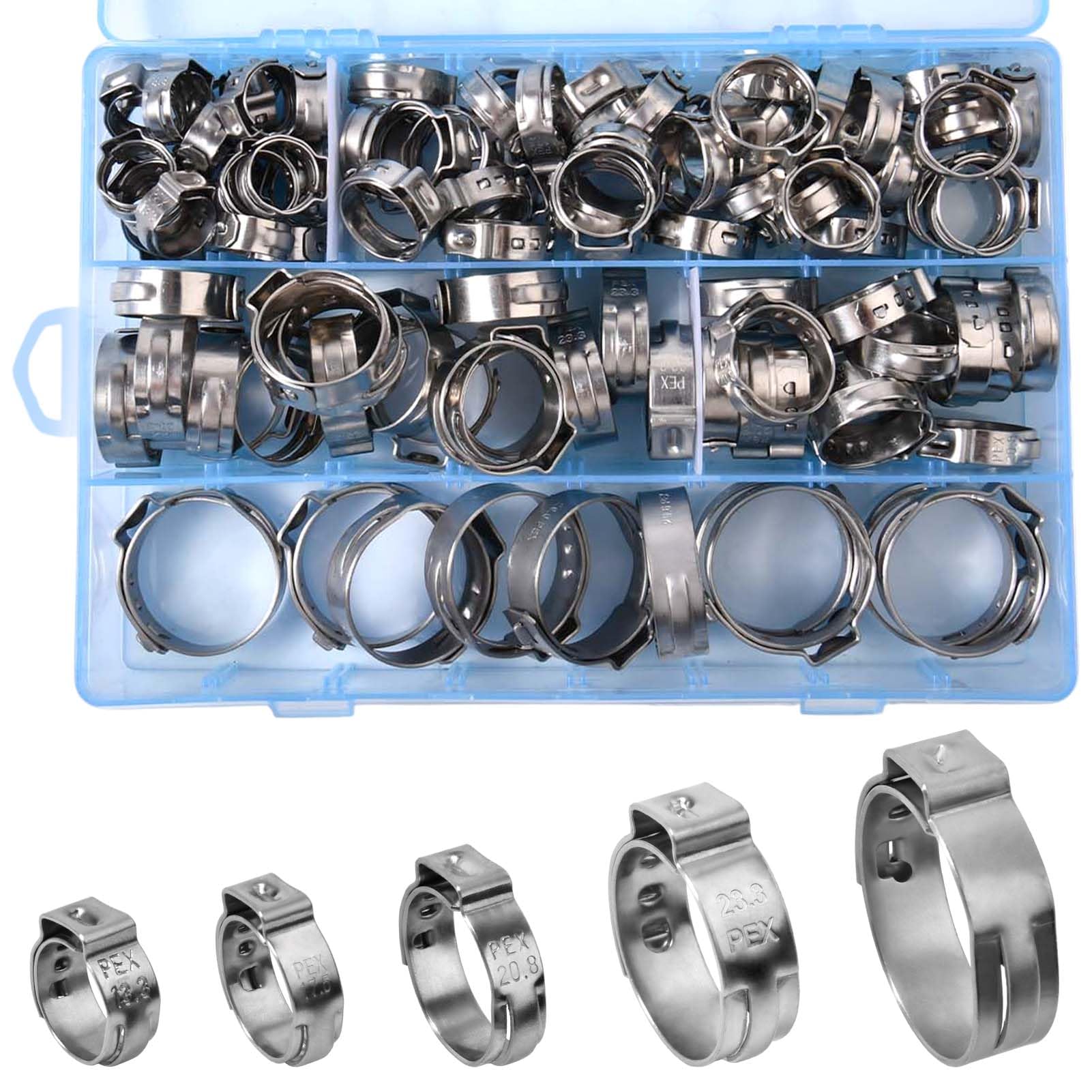 Colliers de serrage Pex pour stopper définitivement les fuites de plomberie et tubes de maison