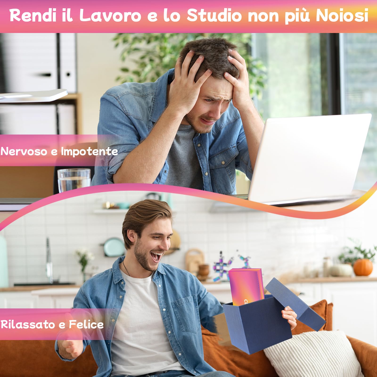 Penna Antistress Regali per Ragazza Adolescente Idee Regalo Creativo Compleanno San Valentino