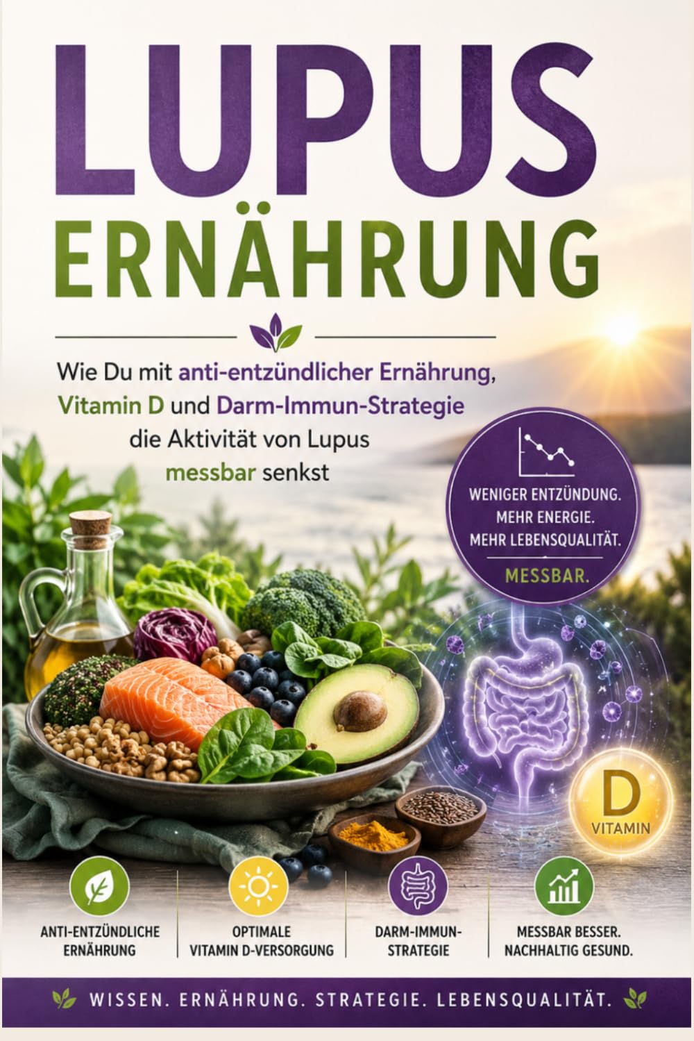 Lupus Ernährung: Wie Du mit anti-entzündlicher Ernährung, Vitamin D und Darm-Immun-Strategie die Aktivität von Lupus Ernaehrung messbar senkst