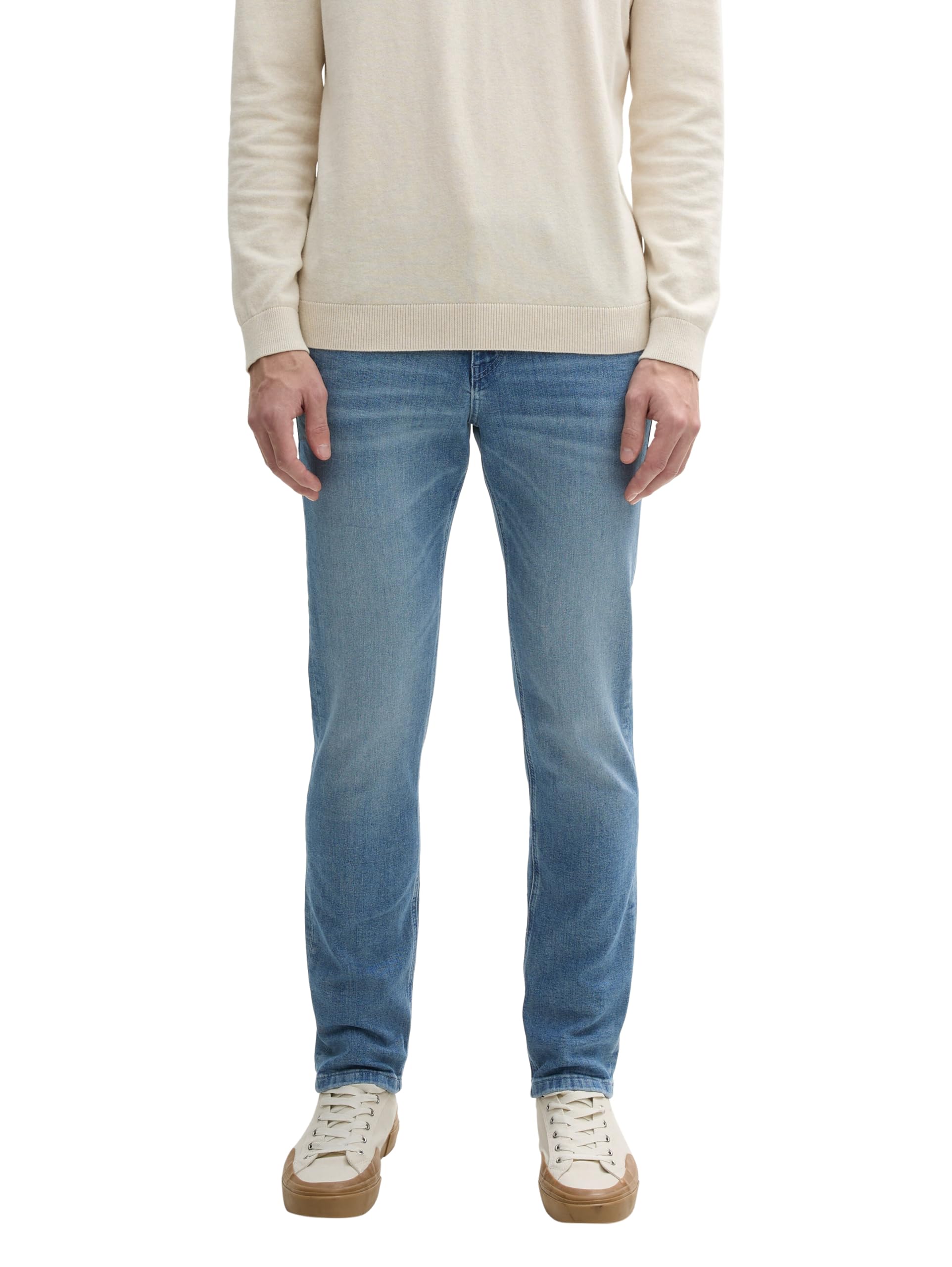 Tom Tailor Herren Josh Regular Slim Jeans mit Stretch 1045906