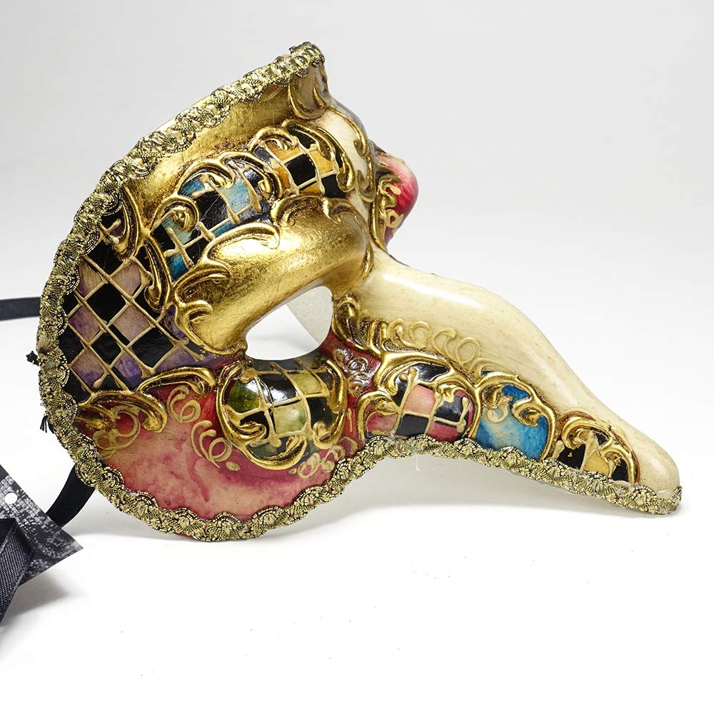 Amazon.co.jp: イタリー製 マスケラ 仮面 【Capitano】カピターノ 隊長