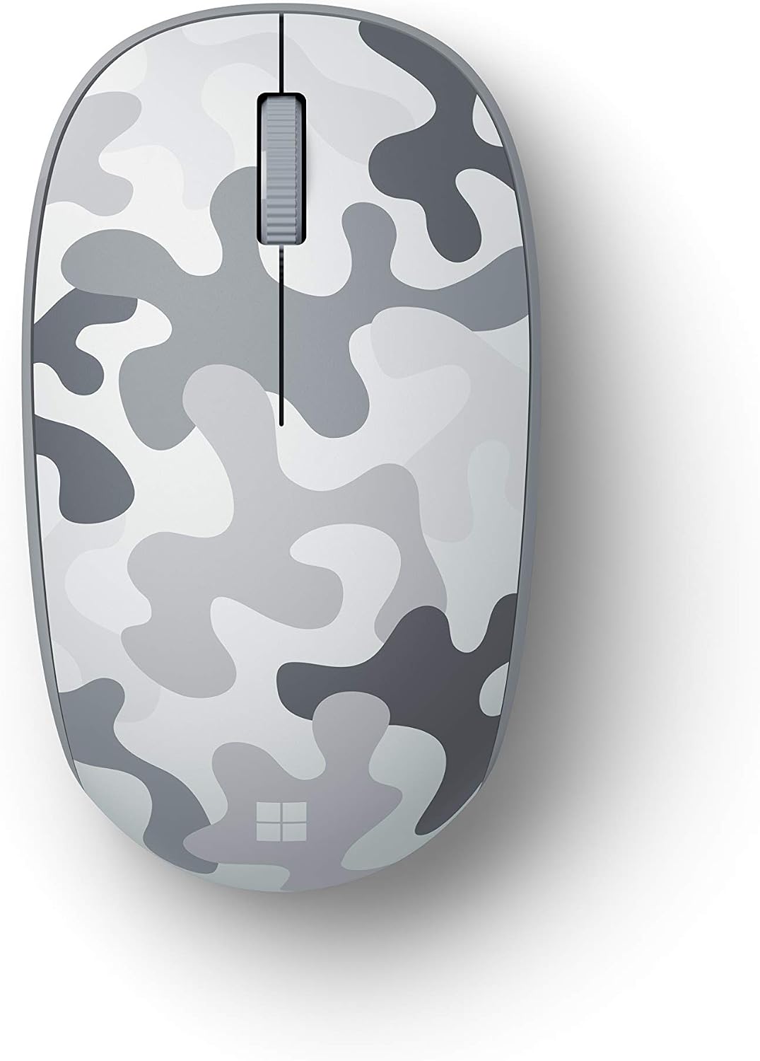 Microsoft Bluetooth Mouse - Arctic Camo. Compact, Comfortable Design, Right/Left Hand Use, 3-Buttons, Wireless Bluetooth Mouse for PC/Laptop/Desktop, Works with for Mac/Windows Computers